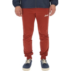 JEEP O102725-R760 J Man Jogginghose Kleingedrucktes J23S Red Ochre/Almond XL