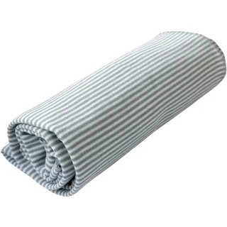 Hoppediz Premium Pucktuch aus Bio-Baumwolle - Vielseitige Kuscheldecke & Babydecke, Ideal als Schmusetuch, Erstlingsdecke & Schnuffeltuch, grau