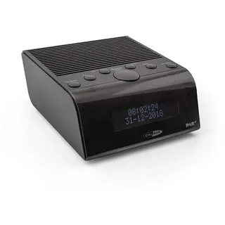 Caliber Unbekannt Audio Technology 2110746 HCG011DAB Radiowecker DAB+, UKW Schwarz