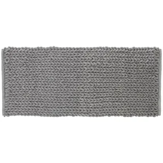 Five Großer Badezimmerteppich, 50 x 120 cm, Grau