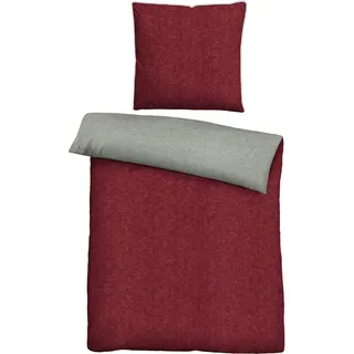 Hermal bordeaux 135 x 200 cm + 80 x 80 cm