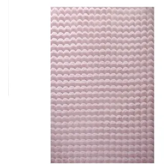 Ayyildiz Hochflorteppich Ambiance 5110 Rosa 120 cm x 170 cm