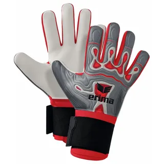 Erima Flex-Ray Robusto Torwarthandschuhe grau/rot 10