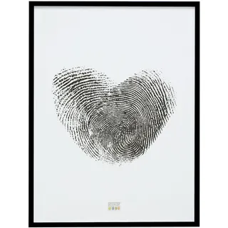 Deknudt Frames - Bilderrahmen aus Kunststoff für Bild 30x45cm - gold farbe - zum aufhängen - für Poster und Bilder - S011S2 30x45cm