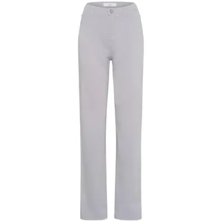 BRAX Damen Style Carola Five-Pocket-Hose in Wertigem Baumwollstretch Hose, Grau, 32W / 32L