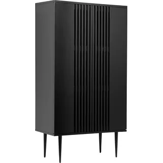 OTTO home Saltaire 80 x 148 x 40 cm Schwarz