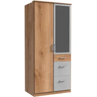 Kleiderschrank »Click« - braun