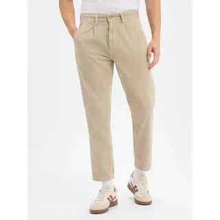 Lindbergh Cordhose mit schmalem Bein Beige M