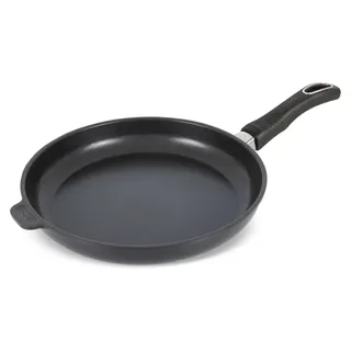 GASTROLUX EVO-Pfanne Alu Guß Bratpfanne Keramik Beschichtung 28 cm 4,5 cm - Schwarz