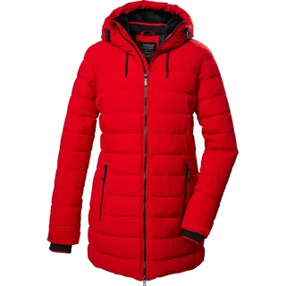 KILLTEC KOW 55 WMN QLTD PRK Damen Steppparka, Größe:46 - Rot