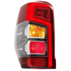 tunez® Rücklicht kompatibel mit Mitsubishi L200 Triton Jahr 2019-2023 Ersatz Lampe (Nur linke Seite - mit Nebelscheinwerfer)
