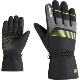 Ziener GEVIN-Z glove man", Black.Lime, 8,5