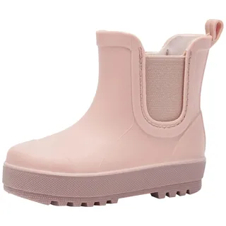 Playshoes Unisex Kinder Halbschaft Gummistiefel, Tpe Rosa, 23 EU