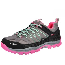 Bild Rigel Low Shoe Wp Trekking-Schuhe, Zementgrau-Fluo-Pink (Cemento-Pink Fluo), 38