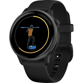 Garmin vívoactive 6 BT 42 mm Kunststoffgehäuse schwarz Silikonarmband schwarz M