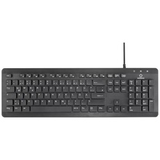 Bild RF-KB-300 USB Tastatur Deutsch, QWERTZ Schwarz IP68 Wasserdicht und staubgeschützt