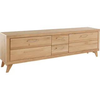 vogl möbelfabrik 1237 Lowboard 211 cm Braun/Massivholz