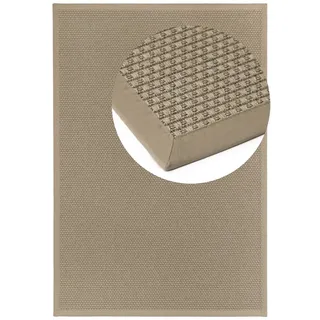 DEKOWE Basic S2 Karree Outdoor-Teppich 67 x 133 cm Beige