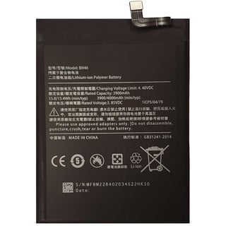 Smartex® Black Label Akku Batterie kompatibel mit Xiaomi Redmi Note 8, Note 8T |BN46|- 3900 mAh