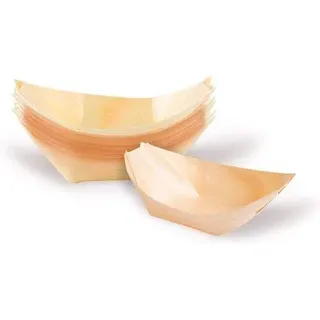 Holz-Servierschale-Set, multifunktionell