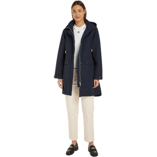 Tommy Hilfiger Parka »ESSENTIAL Cotton Blend Winter, blau (Desert Sky), 40