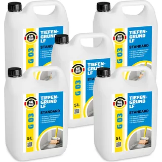 Tiefengrund Standard 25L Grundierung Haftgrund Wand Boden Innen Außen HB G03