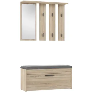 Kleiderschrank Parma Eiche Sonoma - Braun