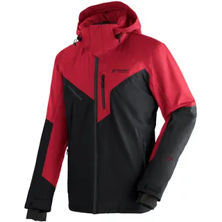 Maier Sports Pajares, Warme Herren Skijacke, Wasserdichte Winterjacke mit 2-Wege-Stretch, mTEX Wetterschutz und mTHERM für hohen Wärmerückhalt, PFC-frei, Schwarz, 48