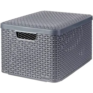 Curver STYLE Box L 79,1 x 47,5 x 37,2 cm 25-tlg. anthrazit