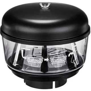 JSCARLIFE Zyklon Filter Offroad Auto, Schnorchel Ansaugrohr, Universal für Ansaugschnorchel, Luftvorfilter Traktor, Lufteinlass Sandbecher (3 Zoll)/(77mm)