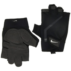 Bild Unisex - Erwachsene Extreme Fitness Gloves Handschuhe, Schwarz/Anthrazit/Weiß, L