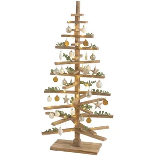 MCW Deko-Weihnachtsbaum Braun , Holz , 130 cm , Dekoration, Weihnachtsdekoration, Christbäume & Zubehör