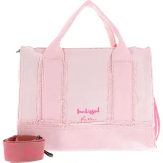 Fritzi aus Preußen Washed Denim Shopper Washed Rose Baumwolle Rosa
