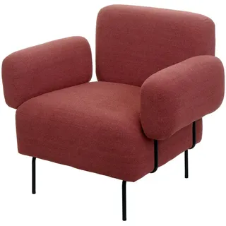 MCW Lounge-Sessel Altrosa Polyester 88 x 78 x 76 cm Rosa
