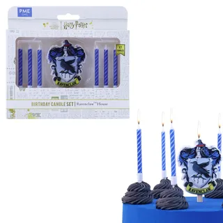 PME Legend PME Harry Potter Geburtstag Kerzen 7er-set, Ravenclaw