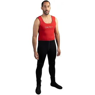 Aquaneos Raffting Canyoning-bib 3 Mm - Black / Red / Grey - L