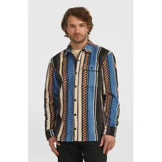 O'Neill O'riginals Superfleece Shirt blue vintage o'neill stripe (35190) XXL