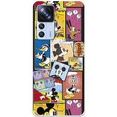Schutzhülle für Xiaomi 12T - Xiaomi 12T Pro Offizieller Disney-Klassiker, Disney Mickey Comic zum Schutz Ihres Handys, flexible Silikonhülle mit offizieller Lizenz von Disney-Klassikern