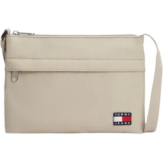 Tommy Jeans Herren Crossbody Bag Tasche Daily Ripstop mit Außentasche, Beige (St - Beige