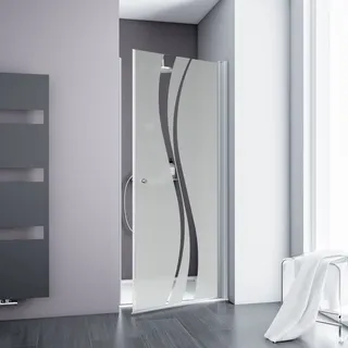 Schulte ExpressPlus Drehtür für Nische AlexaStyle2.0  Dekor Liane 80x192cm