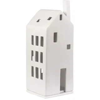 Räder Lichthaus - Lichthaus große Tür 18,6 cm, Porzellan, Weiß