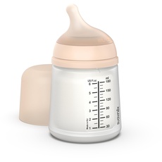 Bild von - Anti-Kolik Babyflasche Zero-Zero +0 Monate, 180 ml - Ultraweicher Stillsauger, anpassbare Durchflussmenge