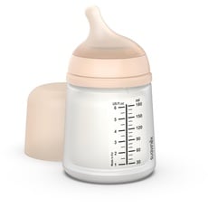 Bild - Anti-Kolik Babyflasche Zero-Zero +0 Monate, 180 ml - Ultraweicher Stillsauger, anpassbare Durchflussmenge