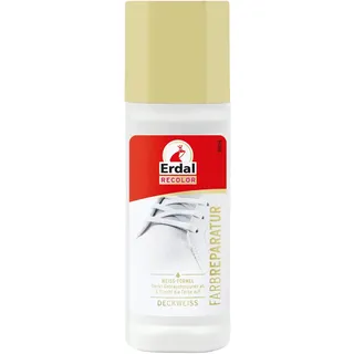Emsal Erdal Kompatibel mit Leder,Textil, Farb-Reparatur deckweiß, 75 ml