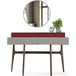 Konsolentisch Schminktisch Konsole Spiegel Tisch Schlafzimmer Set 2tlg