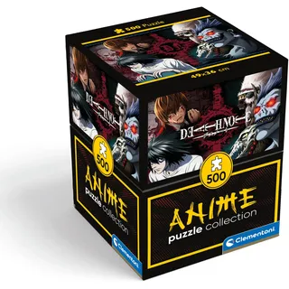 CLEMENTONI Anime Collection - Death Note Puzzle 500 Teile | Puzzle für Erwachsene - anspruchsvolles Puzzle von Clementoni 35609