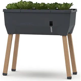 SAMMY SALAD Hochbeet anthrazit (ohne Haube) | Balkonhochbeete von Gusta Garden - Schwarz