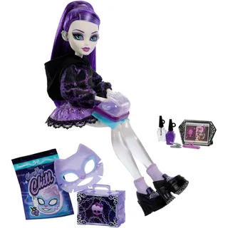 Monster High Self-Scare Secrets Spectra Vondergeist-Puppe und Zubehörset (JHK46)