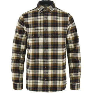 Fjällräven Singi Heavy Flannel Hemd Autumn Leaf/Dark Navy 3XL