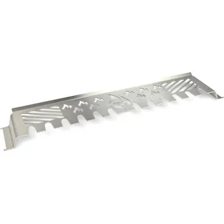 Edelstahl Multistation | Warmhalterost für Napoleon Rogue 425, Freestyle 425, Legend 425 | mit Drumstick Halterung | 3mm stark